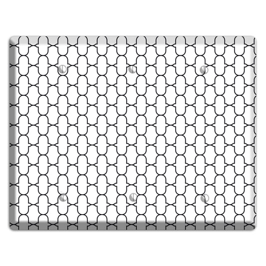 Moroccan 13 3 Blank Wallplate