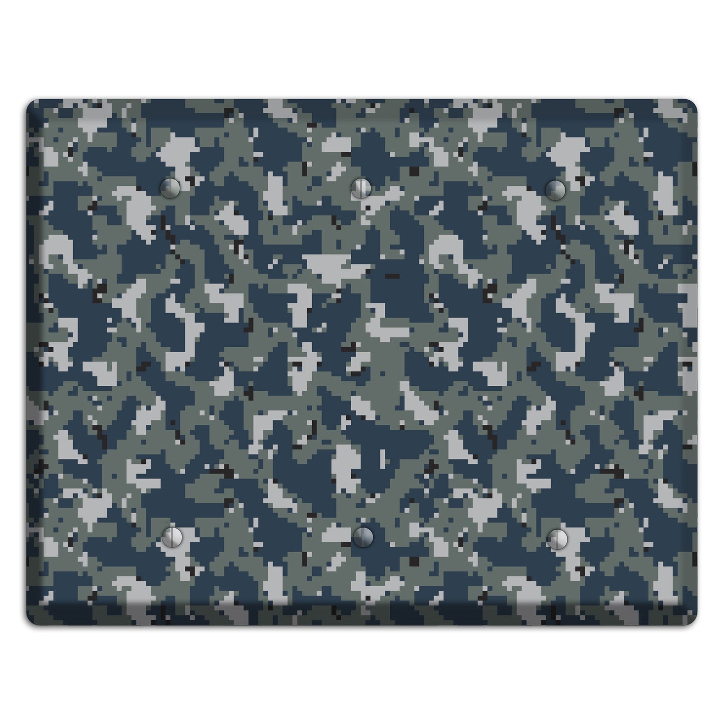 Navy 2007 Camo 3 Blank Wallplate