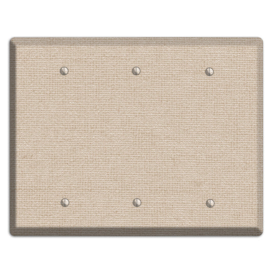 Vanilla Neutral Texture 3 Blank Wallplate