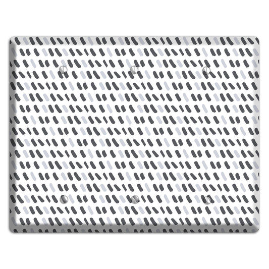 Abstract 7 3 Blank Wallplate