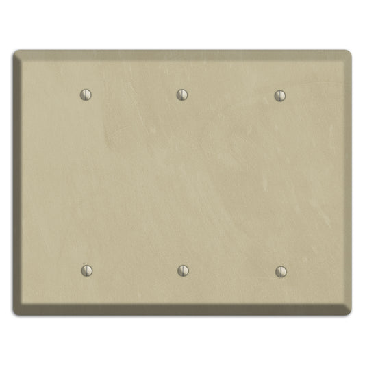 Chalk Beige 3 Blank Wallplate