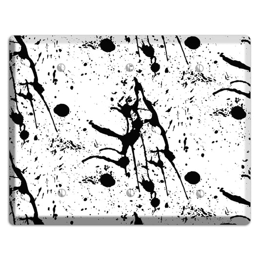 Ink Drips 8 3 Blank Wallplate