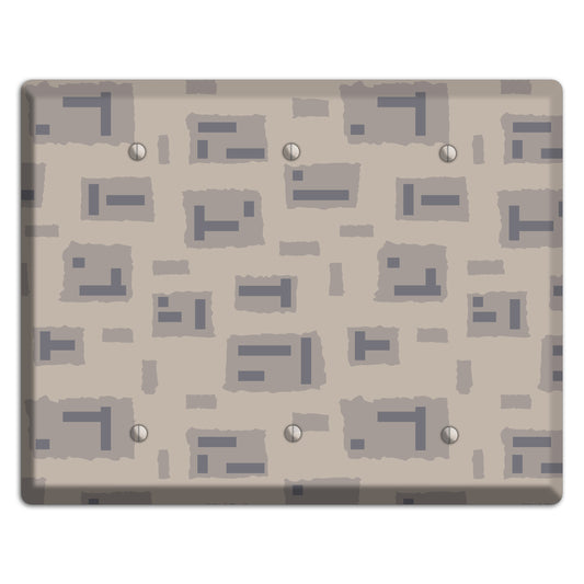 Urban Mout Camo 3 Blank Wallplate