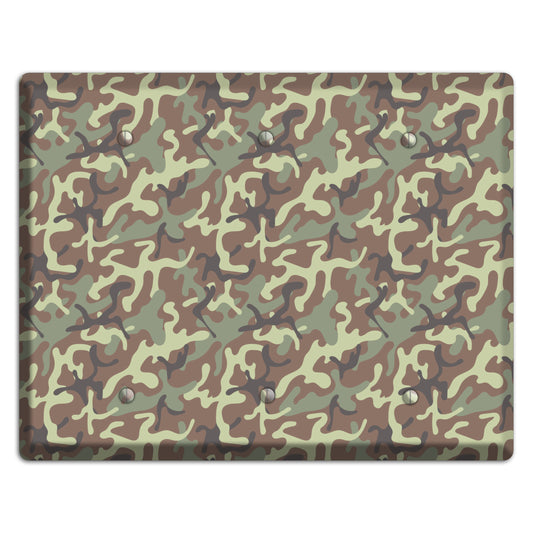 Jungle 1948 Camo 3 Blank Wallplate