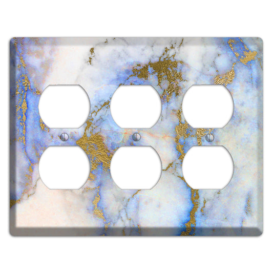 Portage Marble 3 Duplex Wallplate