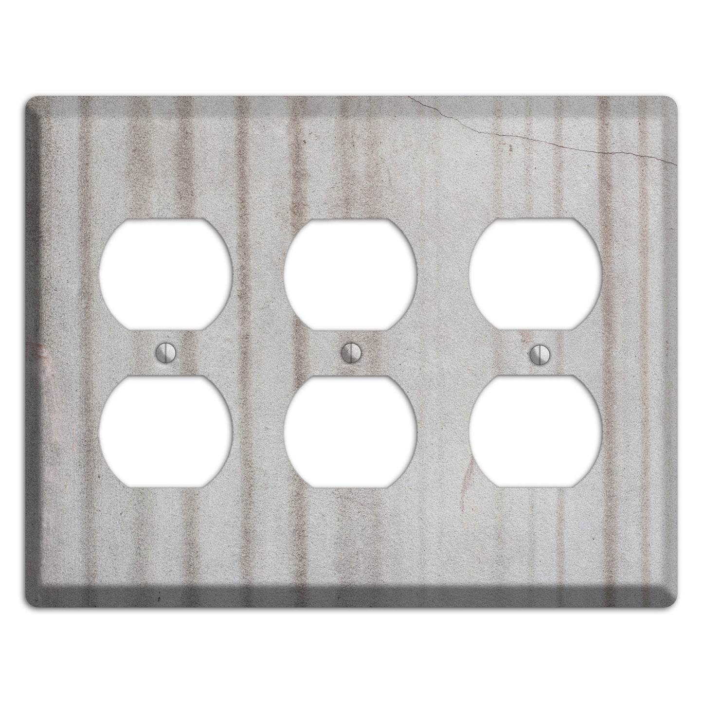 Old Concrete 2 3 Duplex Wallplate