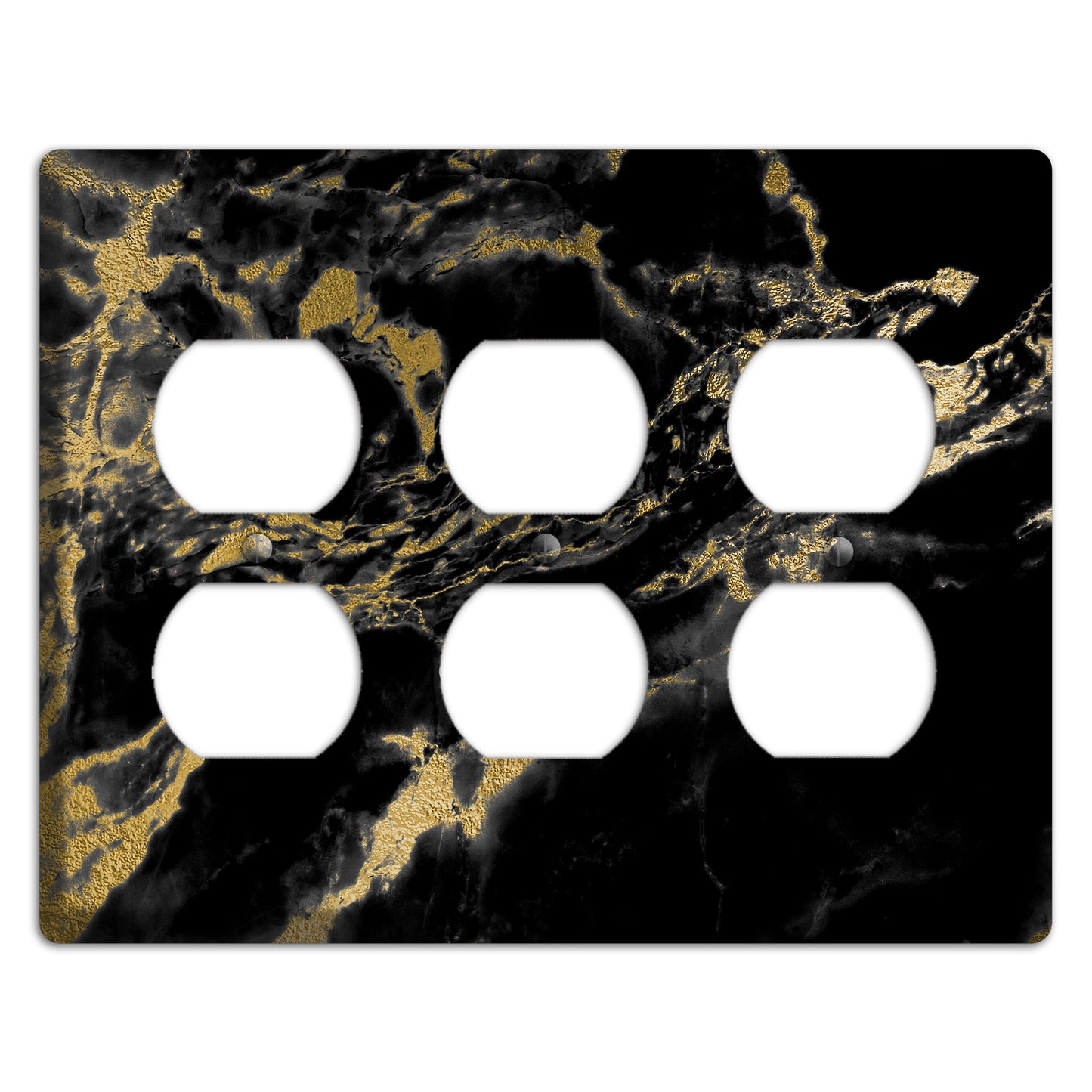 Equator Marble 3 Duplex Wallplate