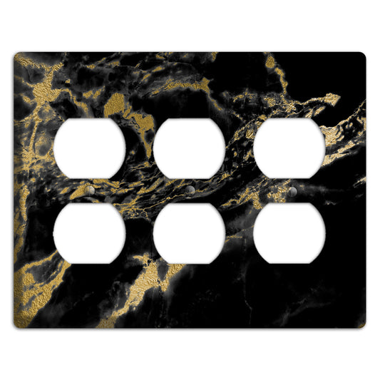 Equator Marble 3 Duplex Wallplate