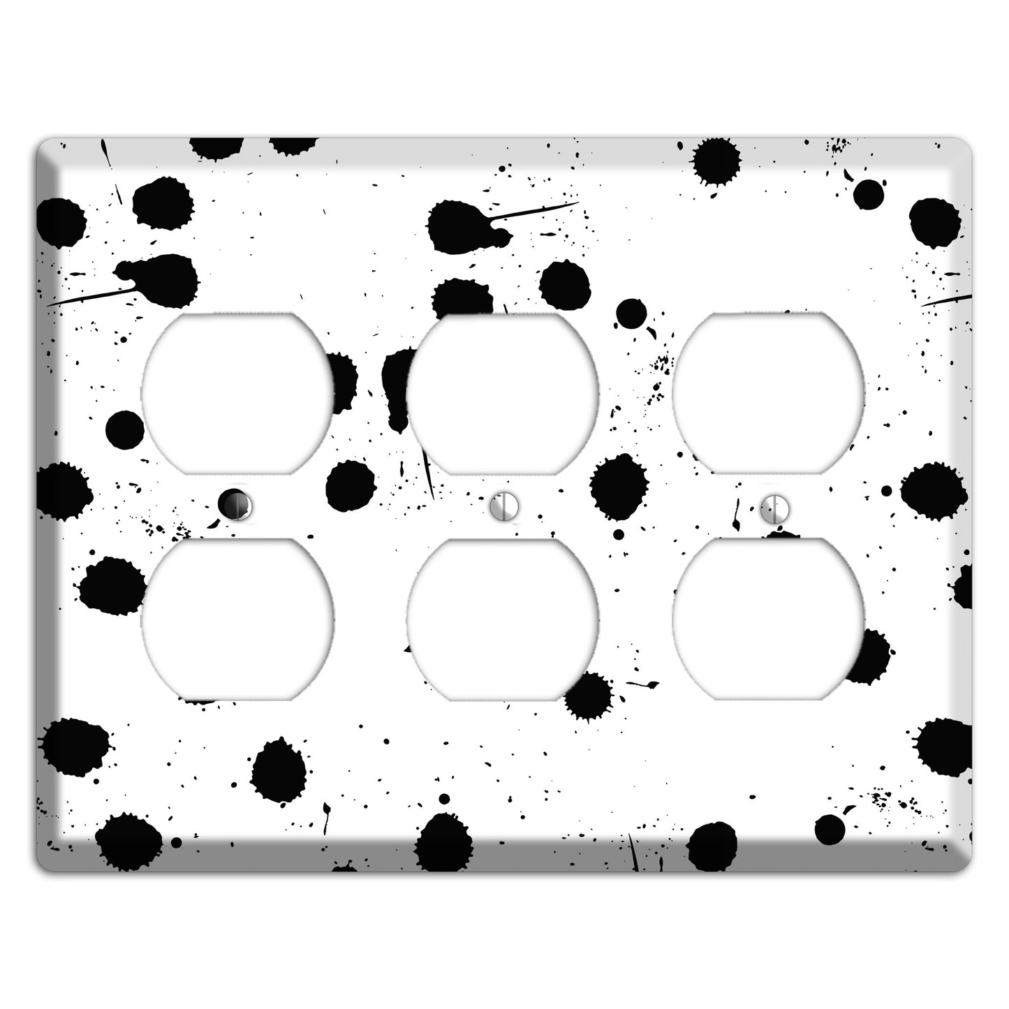 Ink Splash 9 3 Duplex Wallplate