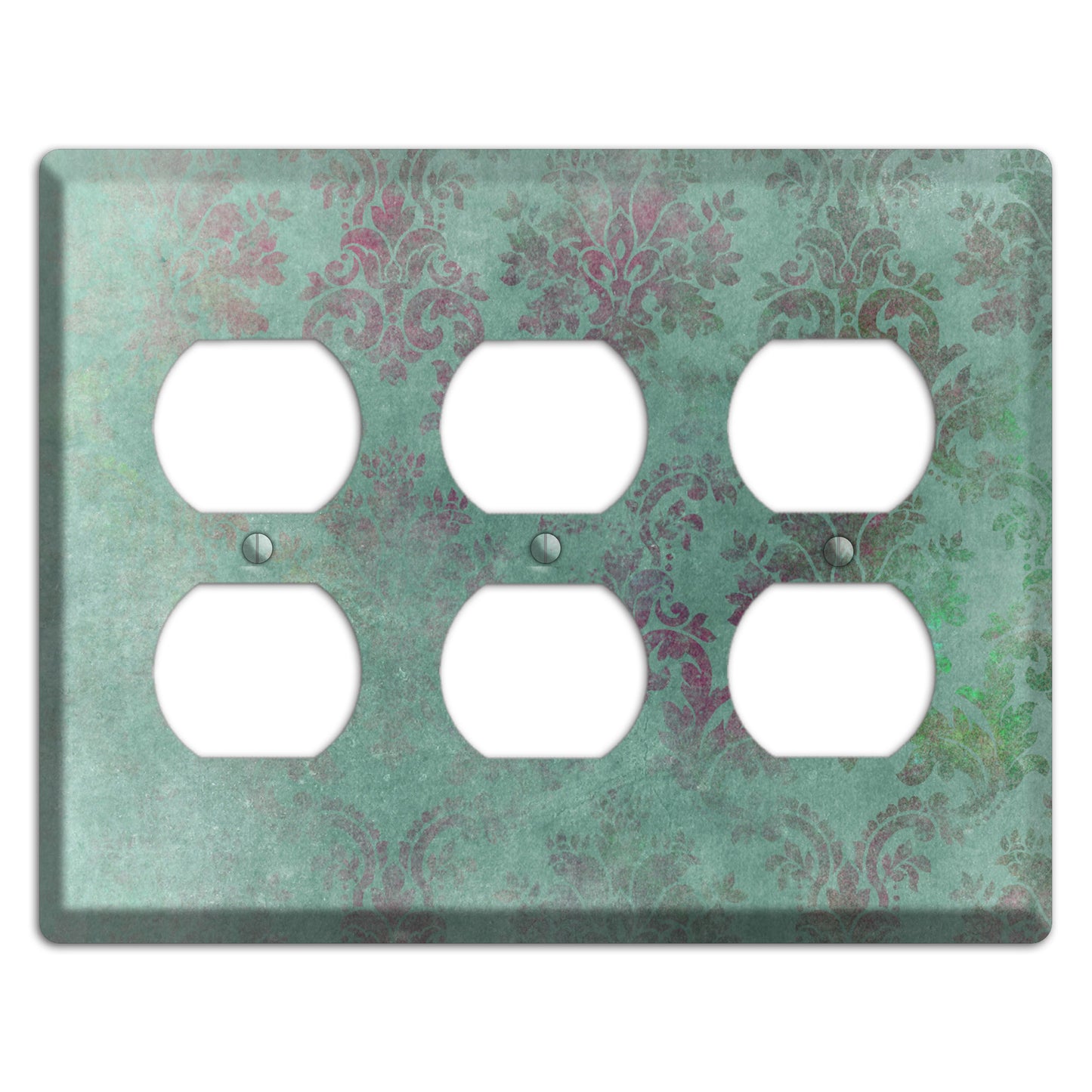 Corduroy Whimsical Damask 3 Duplex Wallplate