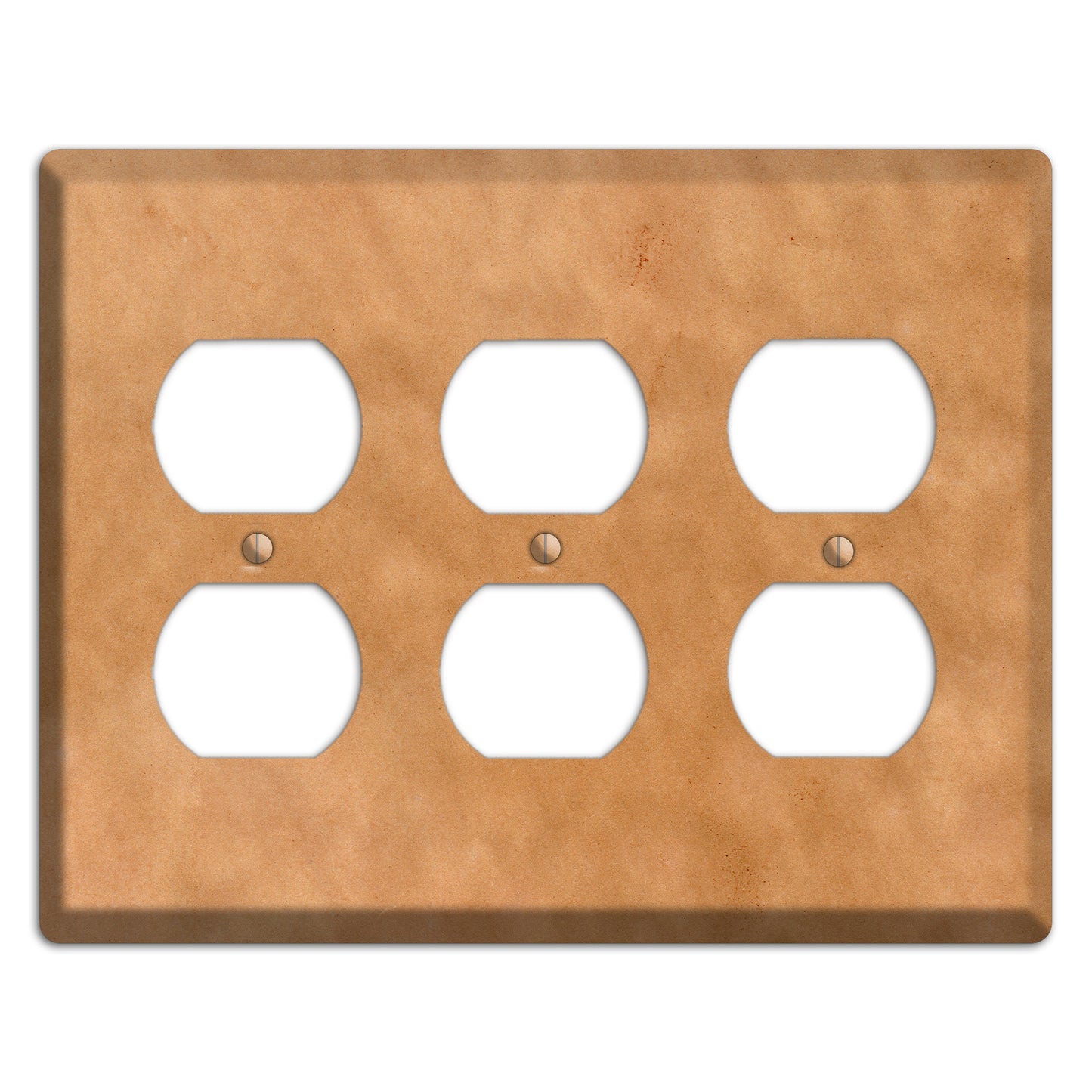 Aged Paper 9 3 Duplex Wallplate