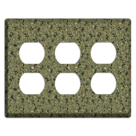 Tropinc Camo 3 Duplex Wallplate