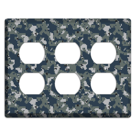 Navy 2007 Camo 3 Duplex Wallplate