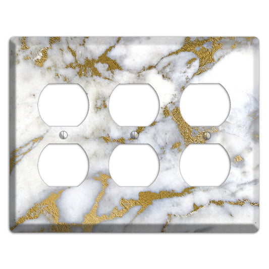 Twine Marble 3 Duplex Wallplate