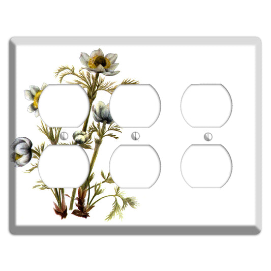 Aenmone Occitentalis 3 Duplex Wallplate