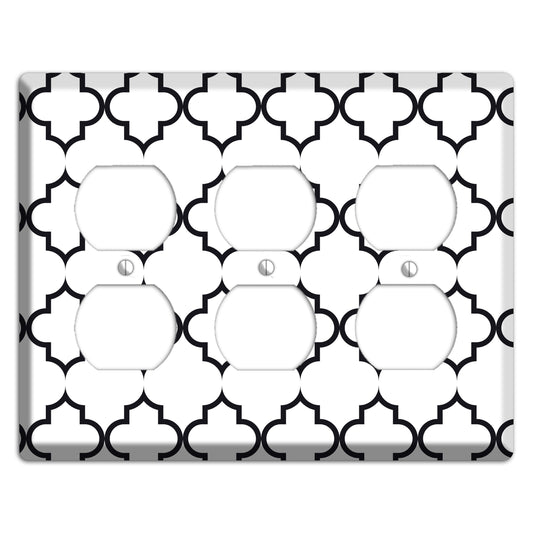 Moroccan 2 3 Duplex Wallplate