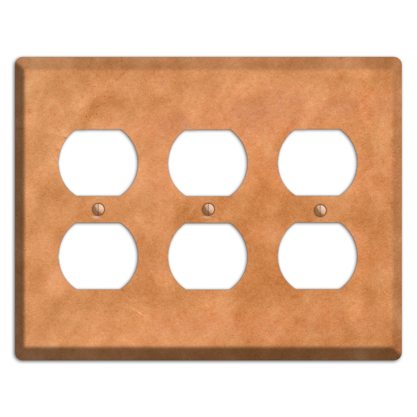 Aged Paper 8 3 Duplex Wallplate