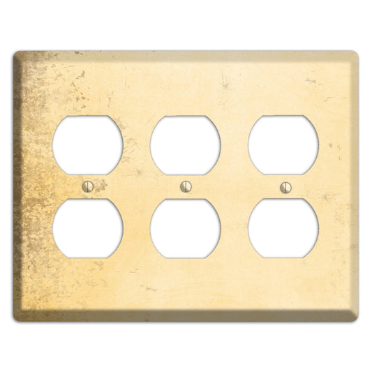 Astra Vintage Grunge 3 Duplex Wallplate