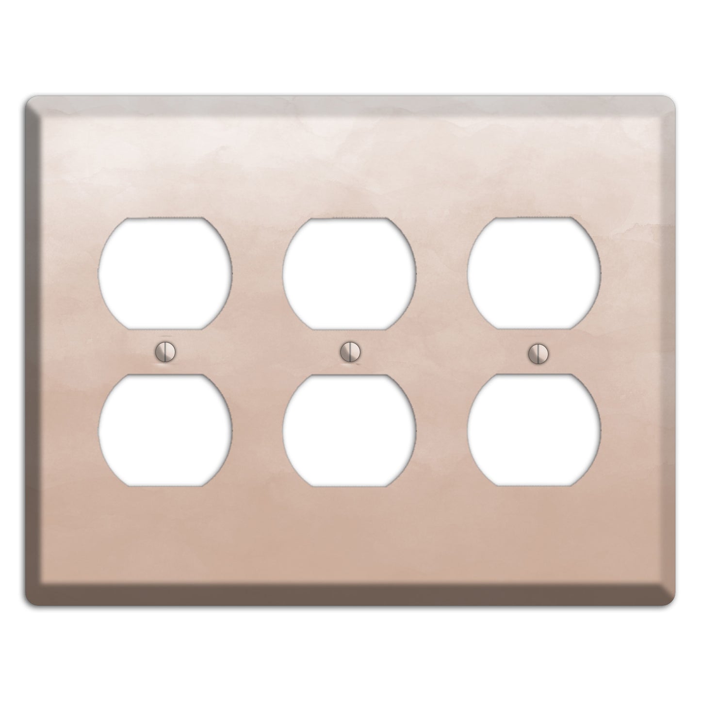 Beige Ombre 3 Duplex Wallplate