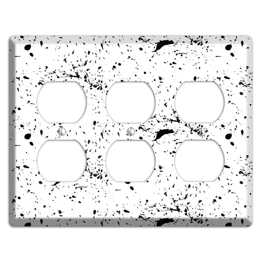 Ink Splash 5 3 Duplex Wallplate