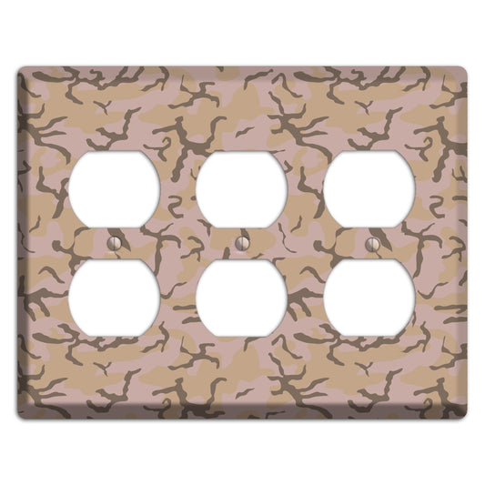 Woodland Camo 3 Duplex Wallplate