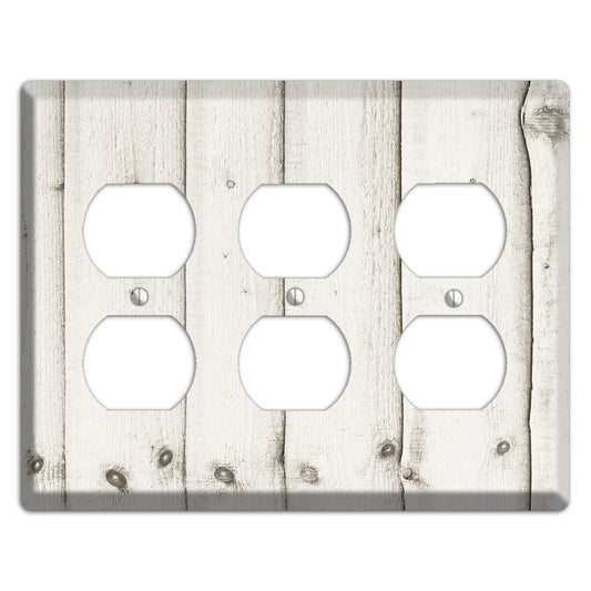 Swirl Antique 3 Duplex Wallplate