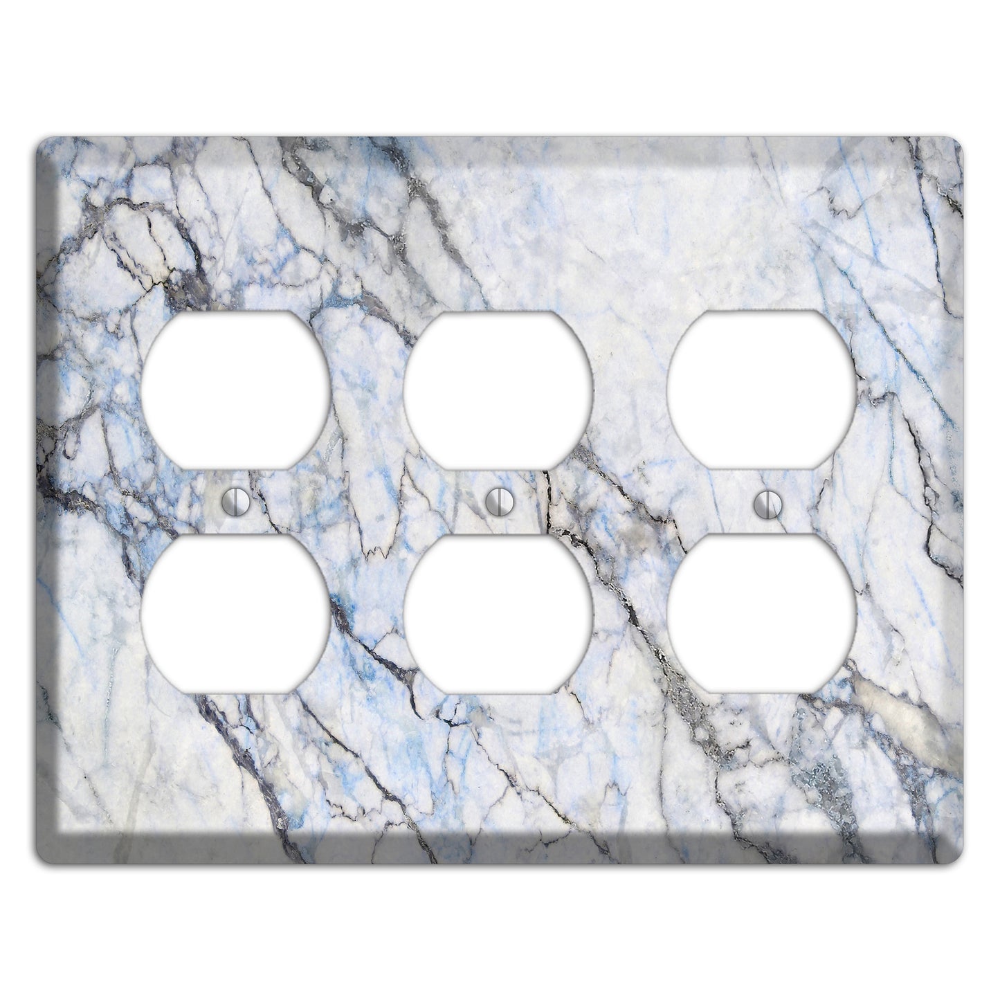 Geyser Marble 3 Duplex Wallplate