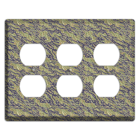 Vietnam Tiger 2 Camo 3 Duplex Wallplate