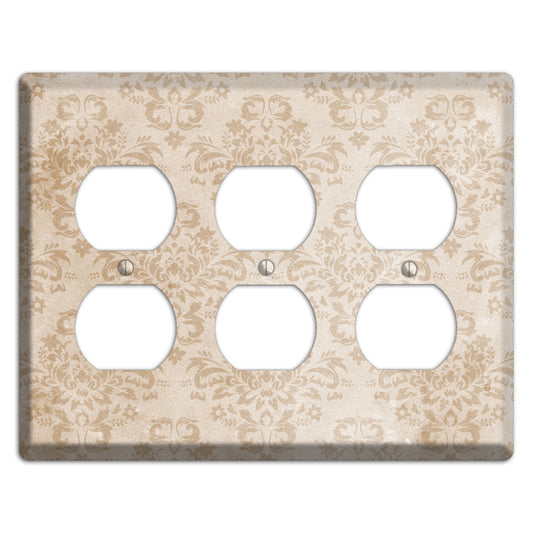 Bizarre Neutral Texture 3 Duplex Wallplate