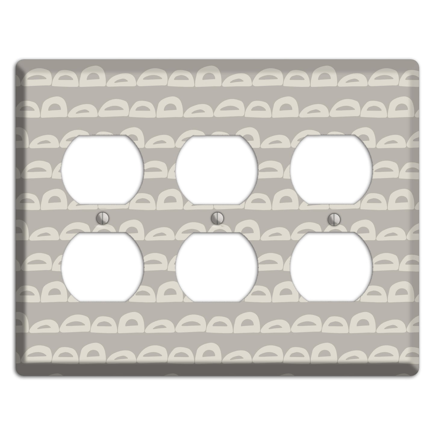 Logan Whimsical Damask 3 Duplex Wallplate