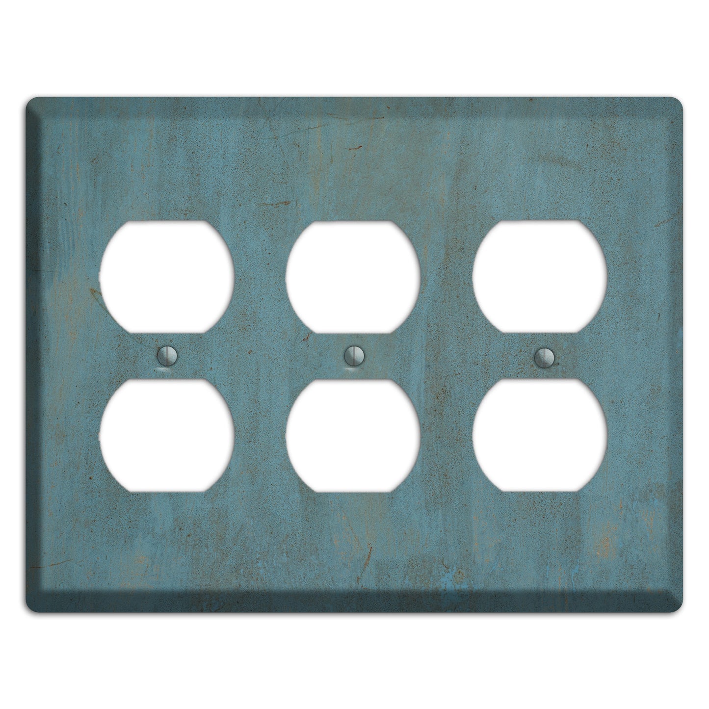 Slate Concrete 3 Duplex Wallplate