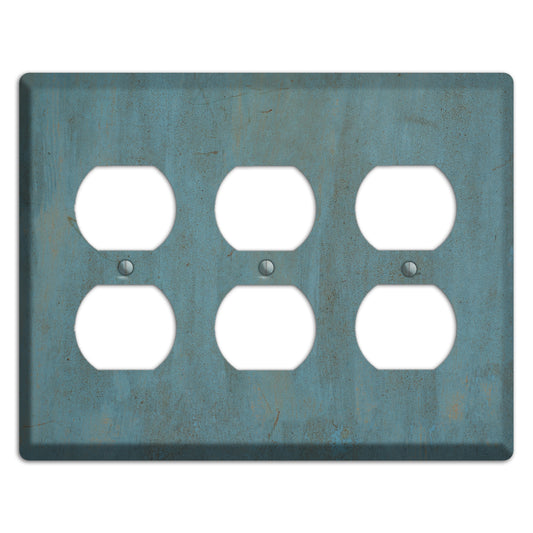 Slate Concrete 3 Duplex Wallplate