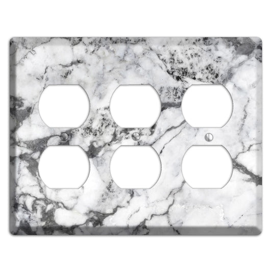 Scarpa Flow Marble 3 Duplex Wallplate