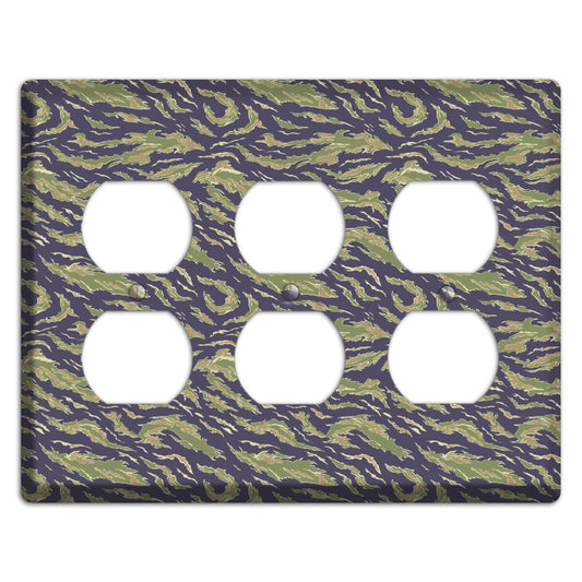 Vietnam Tiger 1 Camo 3 Duplex Wallplate