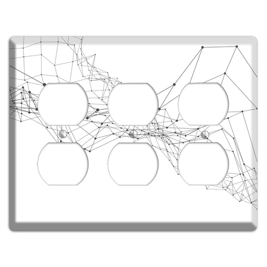 Linear G 3 Duplex Wallplate