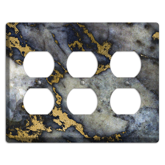 Shark Marble 3 Duplex Wallplate