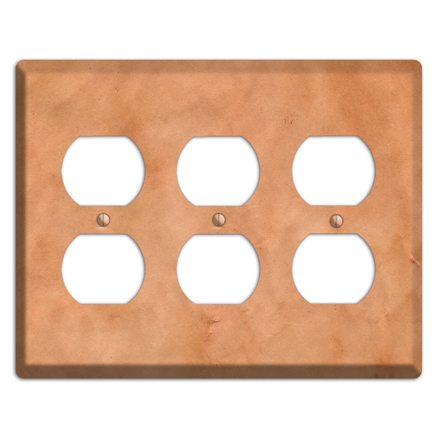 Aged Paper 11 3 Duplex Wallplate