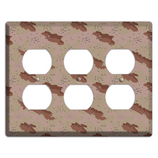 Chocolate Chip Camo 3 Duplex Wallplate