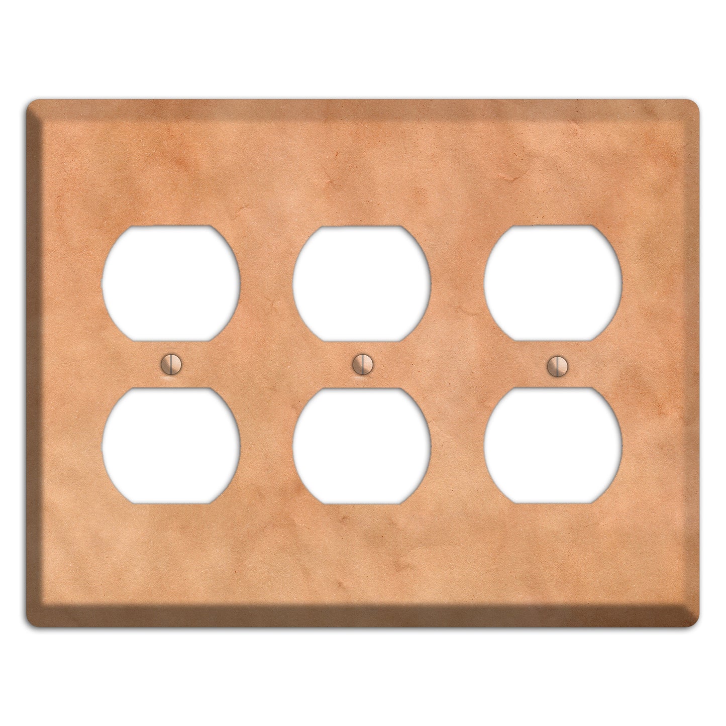 Aged Paper 12 3 Duplex Wallplate