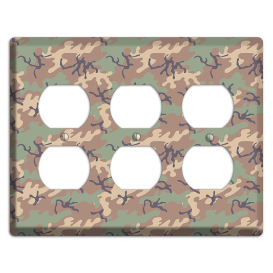 Jungle 1968 Camo 3 Duplex Wallplate