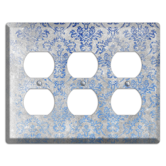 Loblolly Whimsical Damask 3 Duplex Wallplate