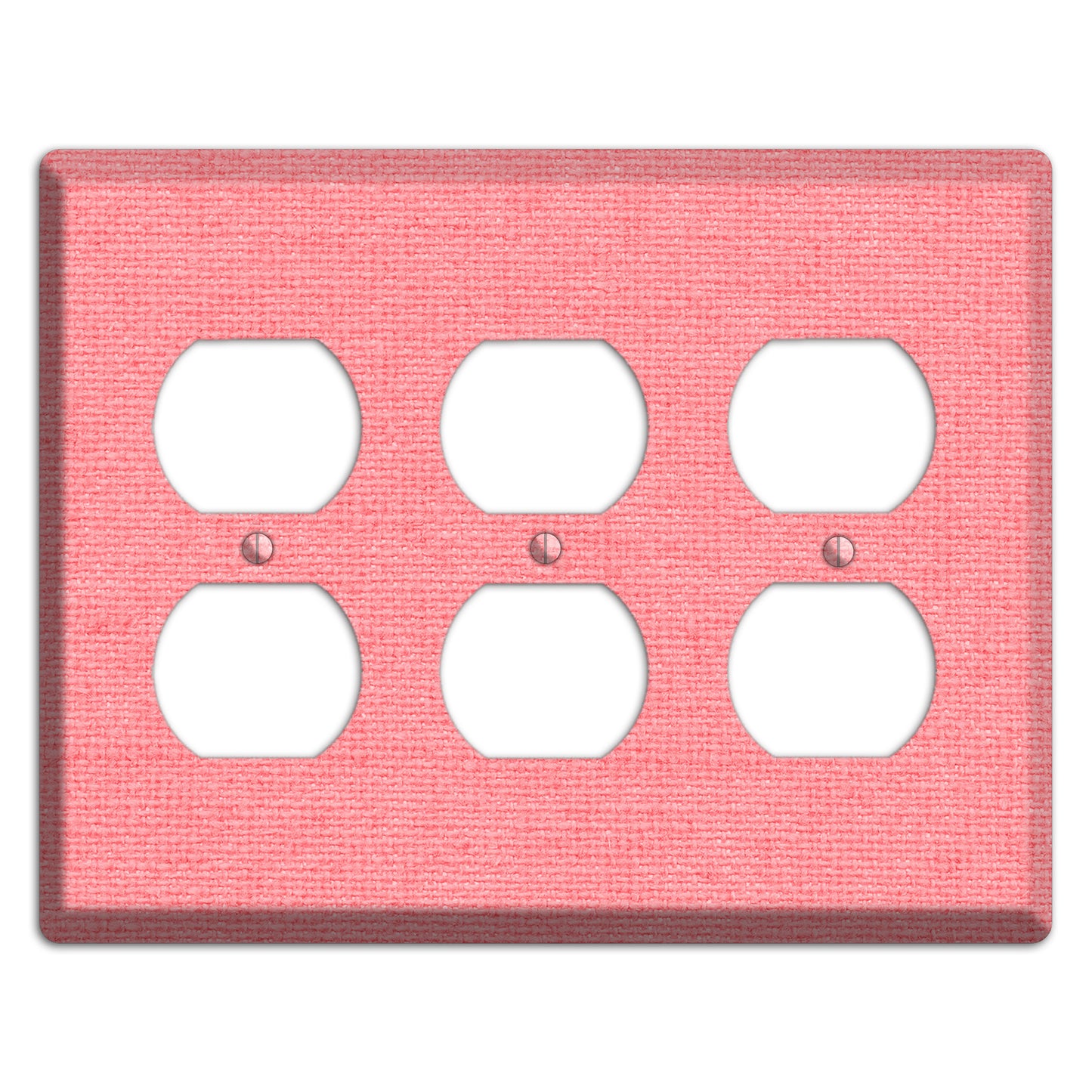 Sweet Pink Soft Coral 3 Duplex Wallplate