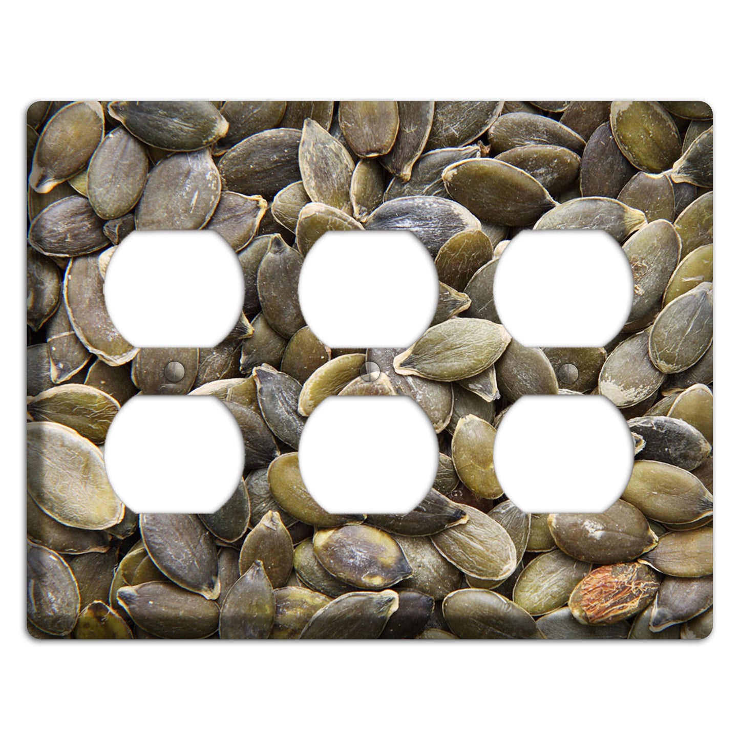 Sunflowers Seeds 3 Duplex Wallplate