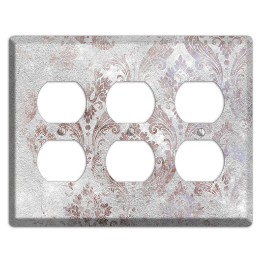 Nobel Whimsical Damask 3 Duplex Wallplate