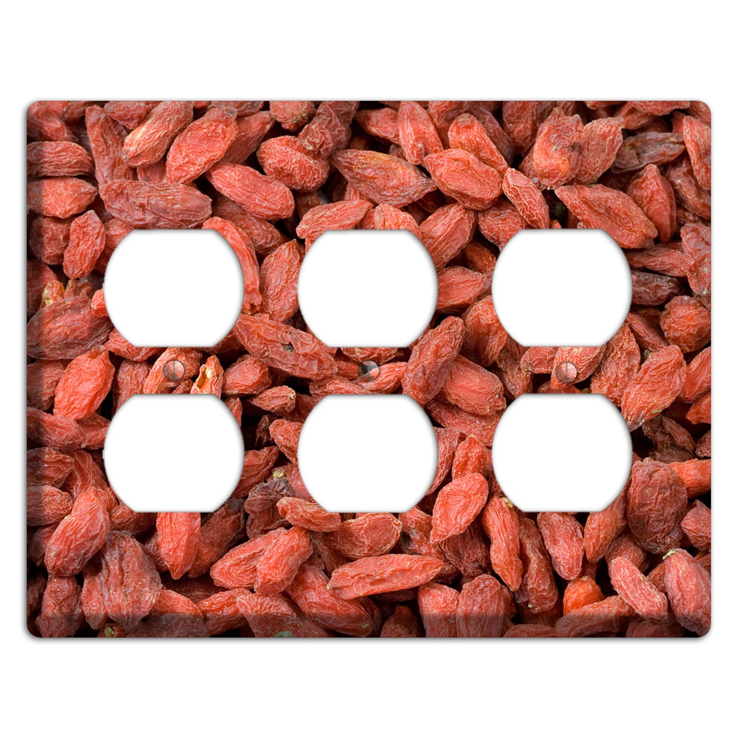 Goji Berries 3 Duplex Wallplate