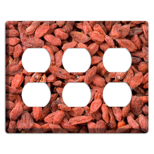 Goji Berries 3 Duplex Wallplate