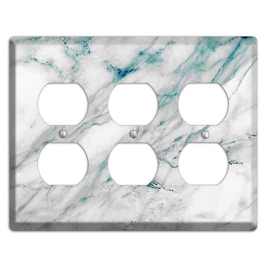 Gulf Stream Marble 3 Duplex Wallplate