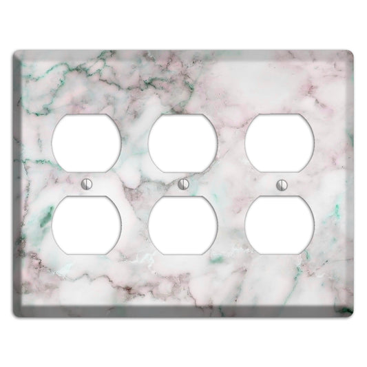 Nebula Marble 3 Duplex Wallplate