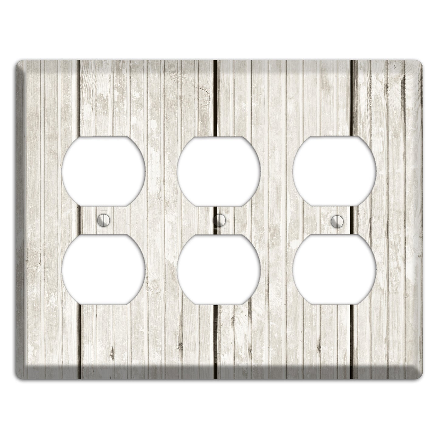 Cararra Antique 3 Duplex Wallplate