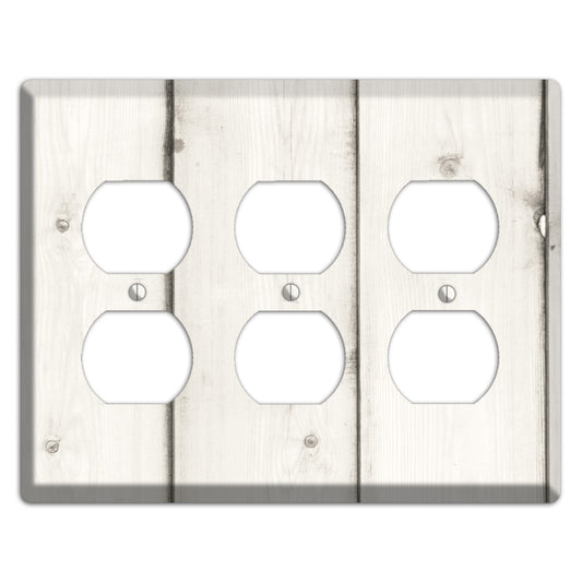 Pampas Antique 3 Duplex Wallplate